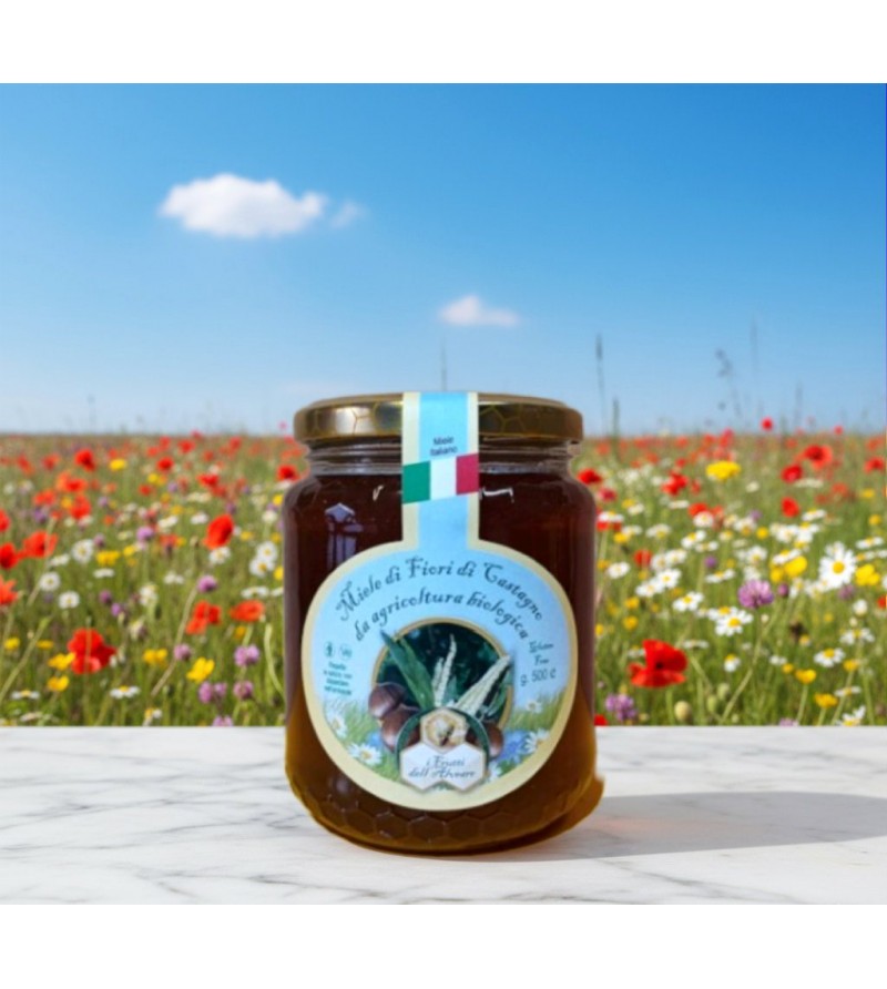 Miele di Fiori di Castagno Biologico - I Frutti dell'Alveare Miele di Fiori di Castagno Biologico - I Frutti dell'Alveare