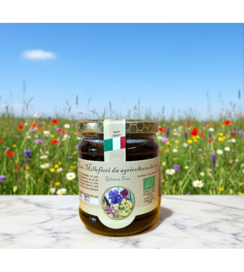 Miele Millefiori Biologico - I Frutti dell'Alveare Miele Millefiori Biologico - I Frutti dell'Alveare
