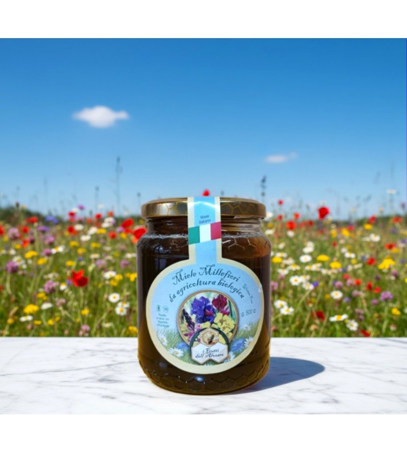 Miele Millefiori Biologico - I Frutti dell'Alveare Miele Millefiori Biologico - I Frutti dell'Alveare