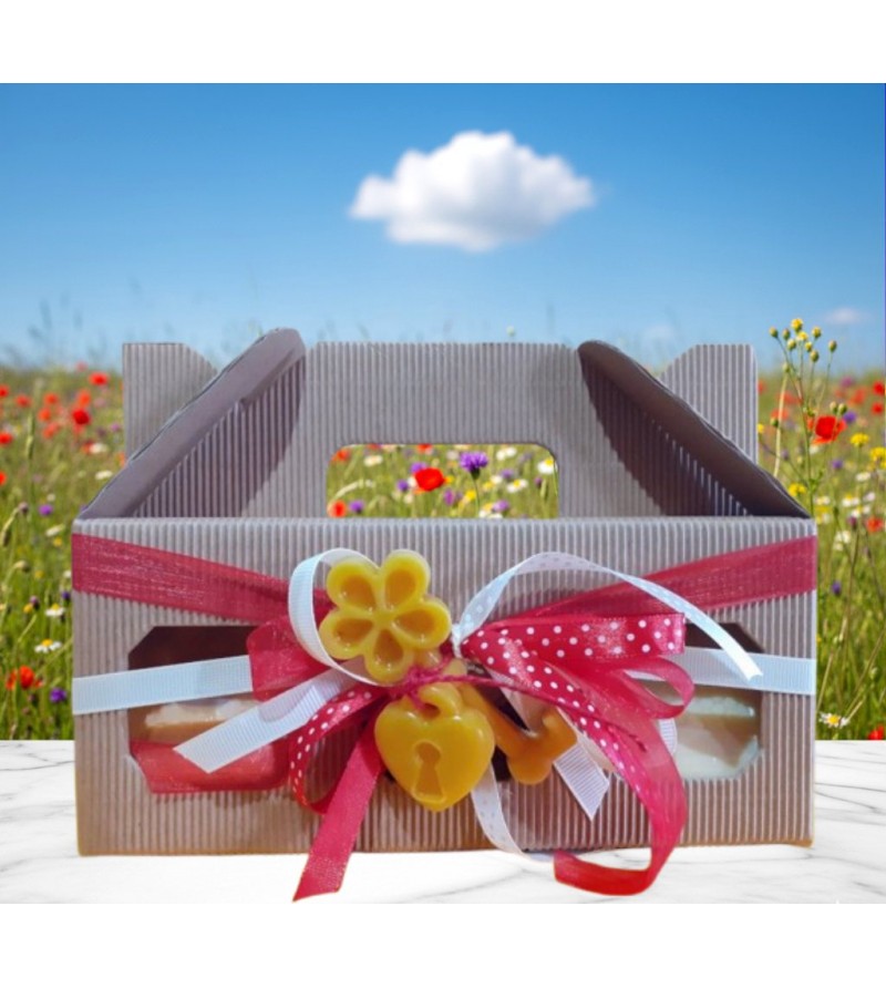 Cofanetto 3 Pz. Saponi al Miele & Miele Millefiori - I Frutti dell'Alveare