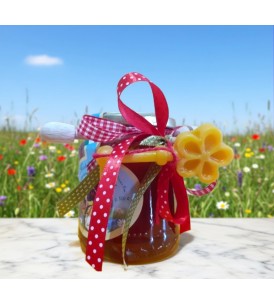 Miele Millefiori Decorato + Spargimiele- I Frutti dell'Alveare