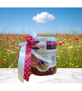 Miele Millefiori Decorato + Spargimiele- I Frutti dell'Alveare