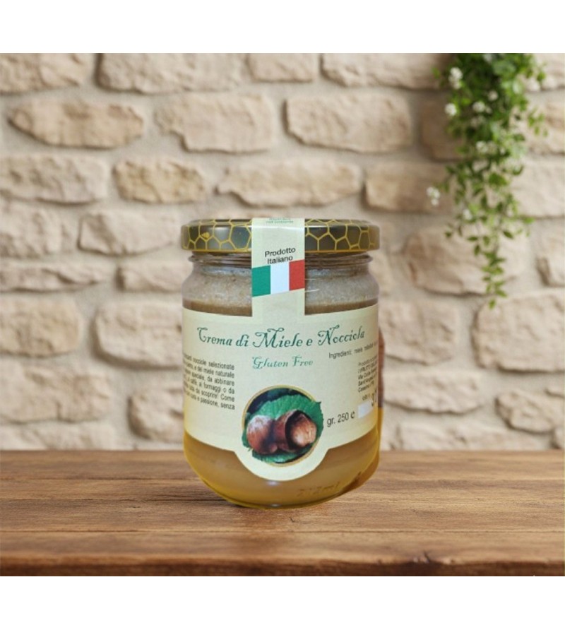 Crema di Miele e Nocciole - I Frutti dell'Alveare