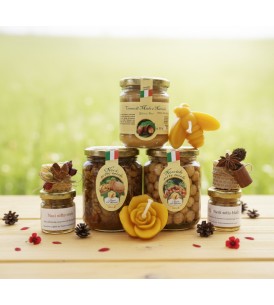 CREMA DI MIELE E NOCCIOLE GR. 250