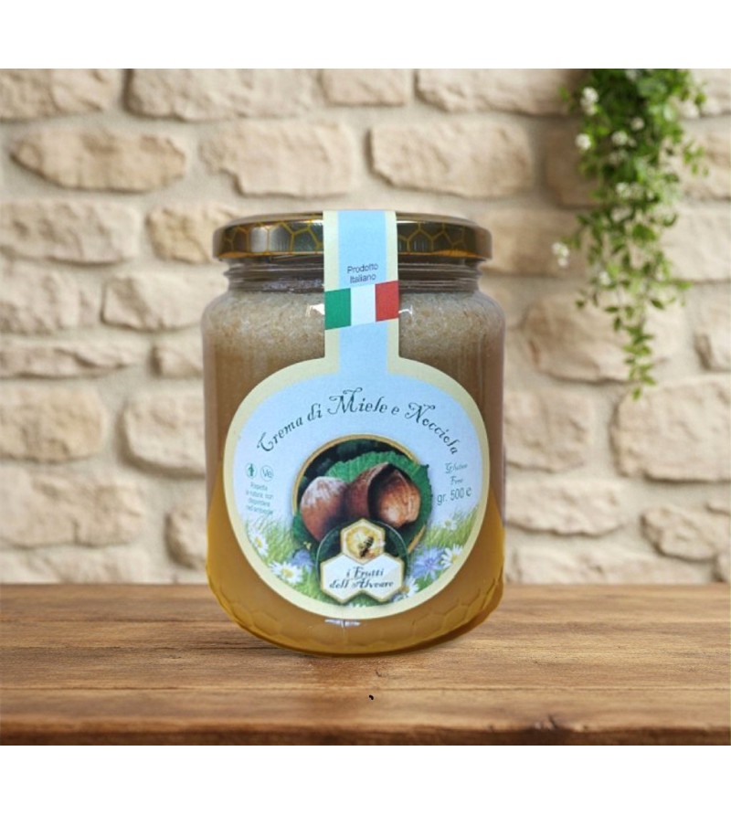 Crema di Miele e Nocciole - I Frutti dell'Alveare Crema di Miele e Nocciole - I Frutti dell'Alveare