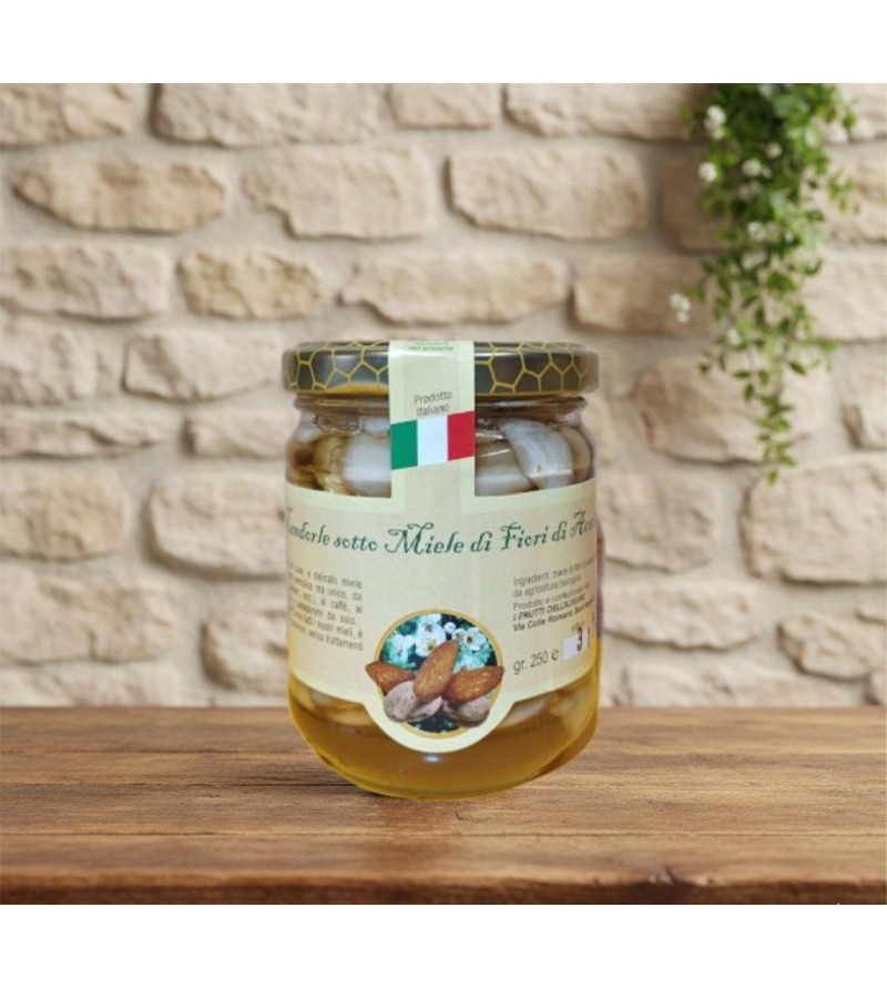 Mandorle Sotto Miele - I Frutti dell'Alveare Mandorle Sotto Miele - I Frutti dell'Alveare