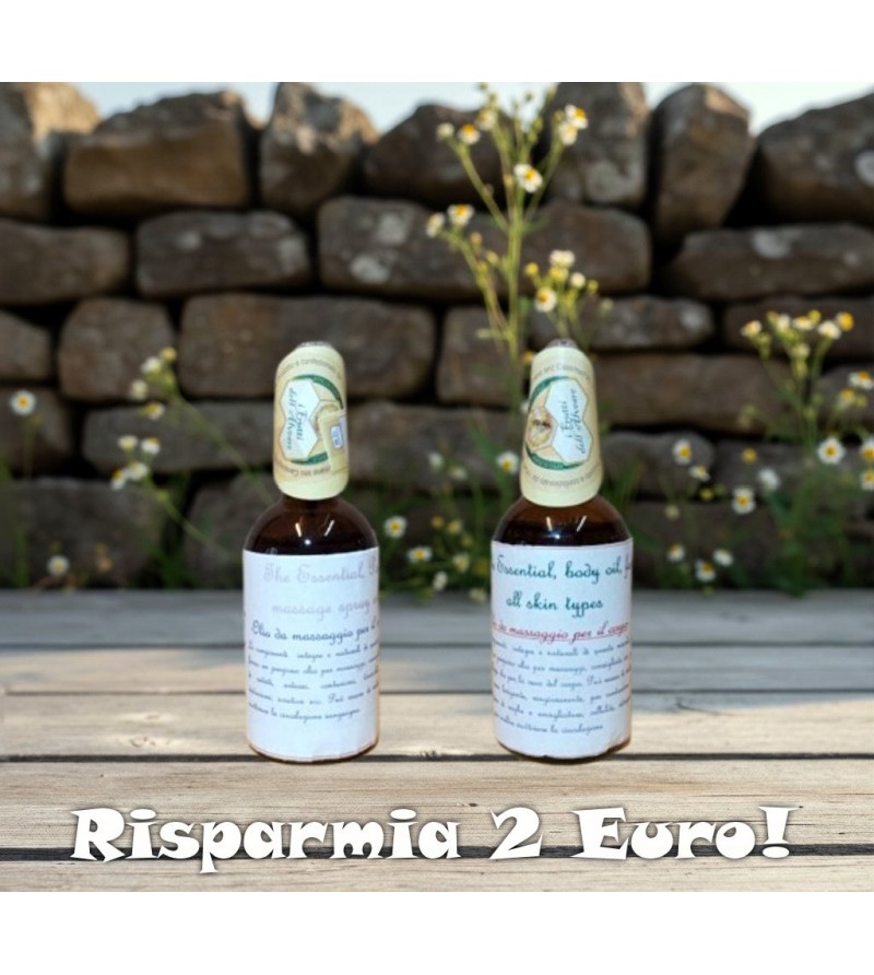 Abbinato Body Oil Spray + Body Oil Massage - I Frutti dell'Alveare