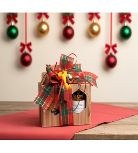 Cofanetto Natalizio Miele Millefiori + Noci Sotto Miele - I Frutti dell'Alveare