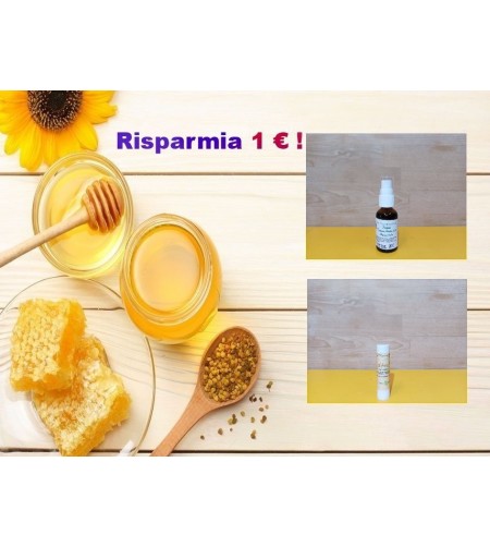 Abbinato Propoli + Stick Labbra I Frutti dell'Alveare