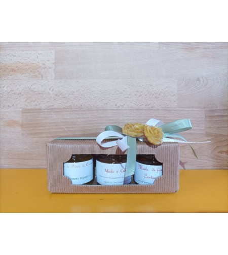 Cofanetto Vasetti Mignon Vari Gusti I Frutti dell'Alveare
